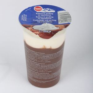 Csokoládé puding tejszínhabbal 200 ml
